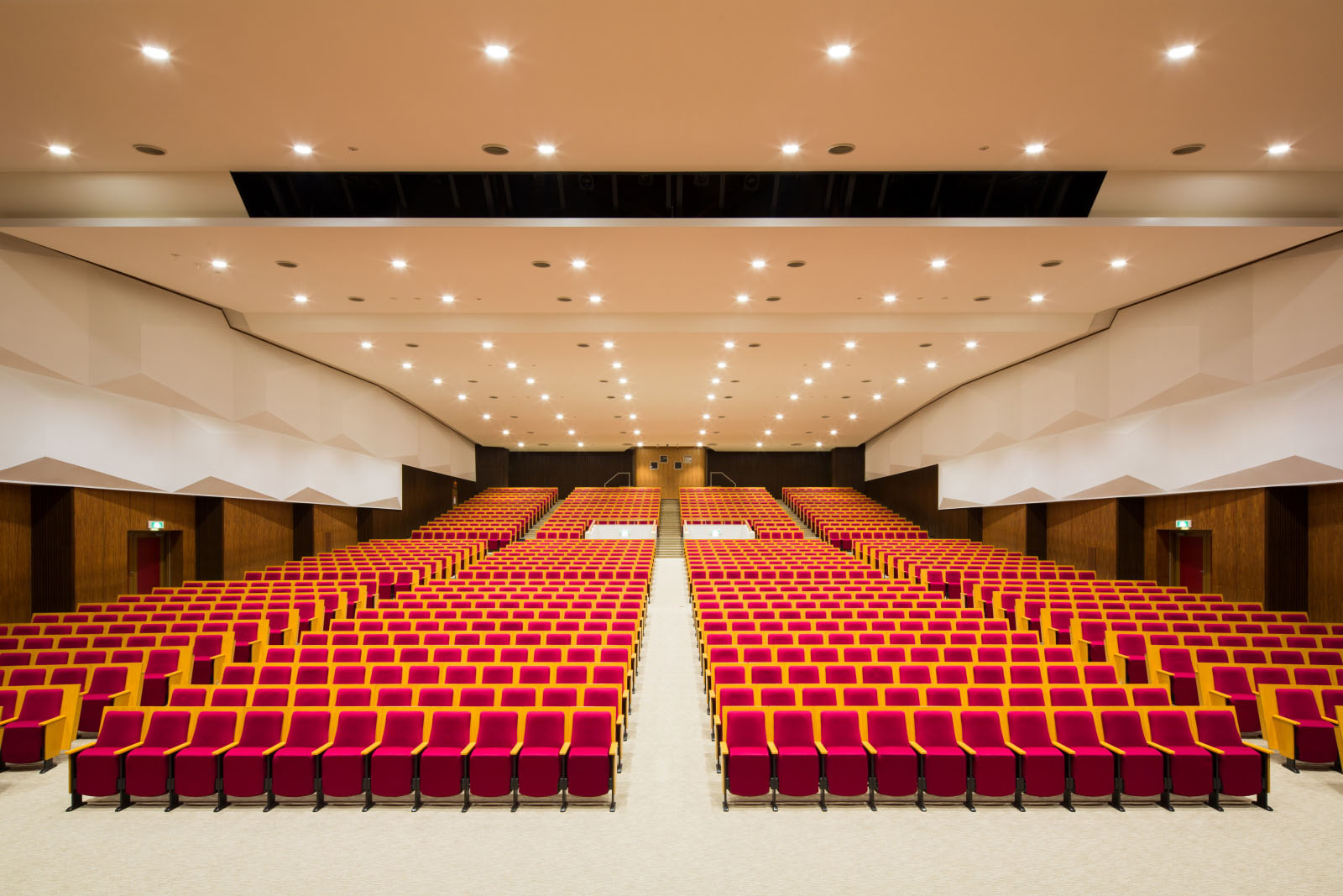 Auditorium Seating Chairs with Table "Elegante"