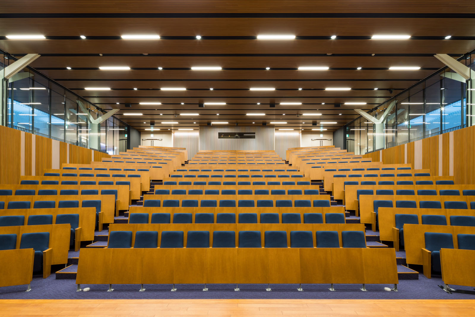 Auditorium Seating Chairs with Table "Elegante"