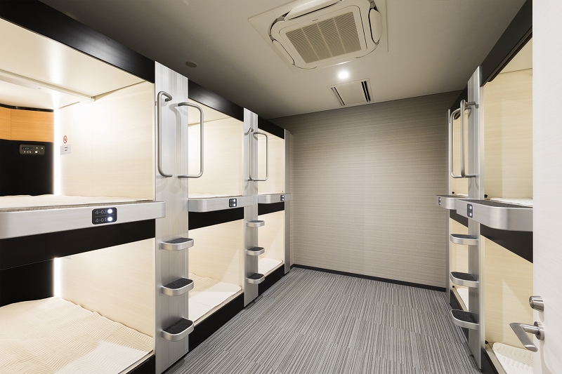 カプセルベッドをバス営業所の仮眠室に導入良質な睡眠で運転士の安全な運行をサポート