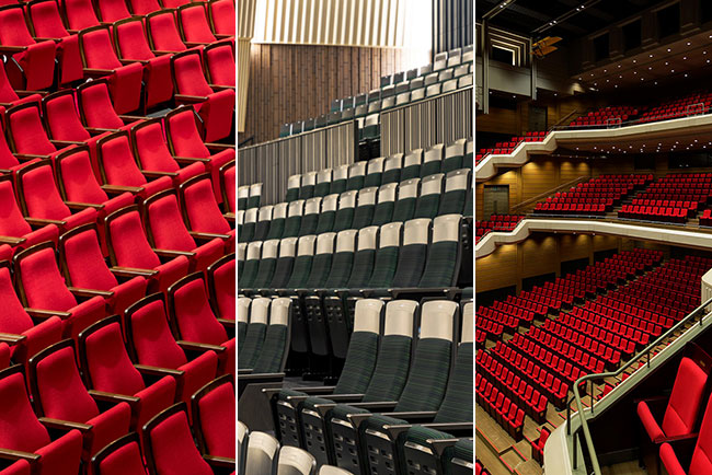 リニューアルによって客席内の動線を確保！通りやすい・通しやすい客席へ生まれ変わる劇場・ホール