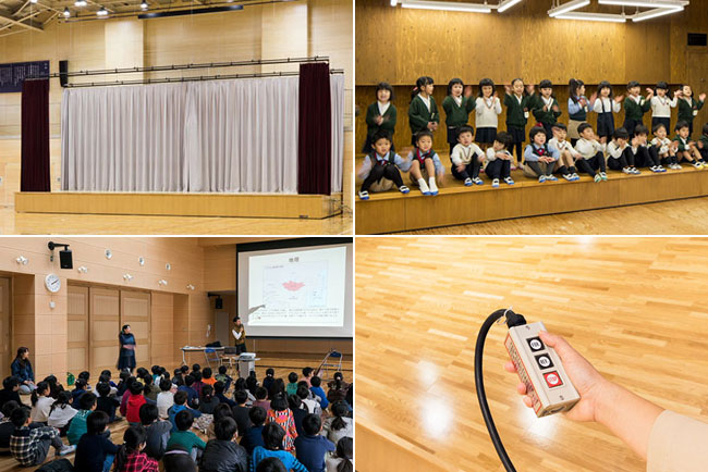 園児や生徒が楽しく使える電動ステージ幼稚園や保育園、こども園、小学校の発表会が特別なひとときに