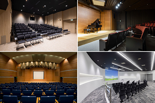 企業の想いが形に。個性がにじみ出る会議室とホールの事例