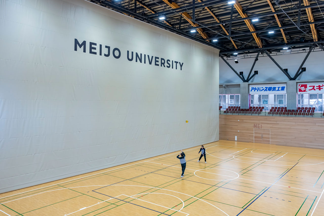 名城大学開学100周年記念アリーナ　LIONS ARENA メインアリーナ