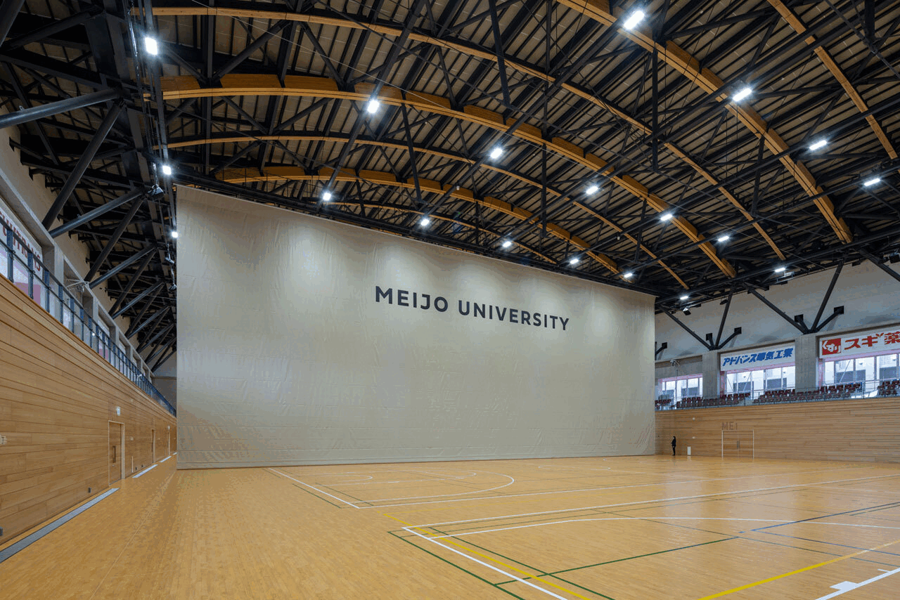 名城大学開学100周年記念アリーナ　LIONS ARENA メインアリーナ