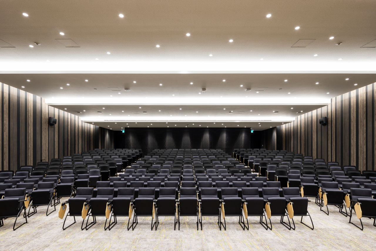 島津製作所　けいはんな学研都市 新研究棟 Shimadzuみらい共創ラボ みらい共創ホール