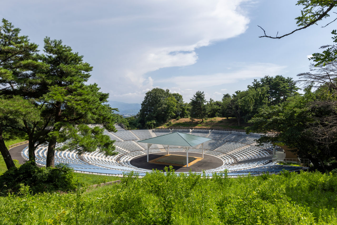 石川県卯辰山相撲場